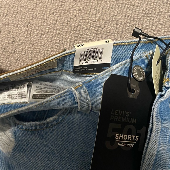 Levi’s 501 high rise shorts - Picture 2 of 4